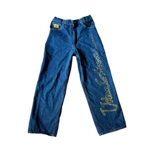 Vintage Urban Extreme‎ Boys Jeans Size 12 Embroidered Excellent Preowned